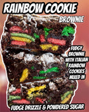 RAINBOW COOKIE BROWNIE