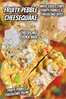 Fruity Pebble Cheesequake