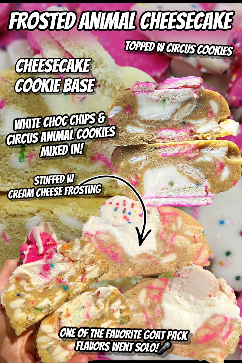 Frosted Animal Cheesecake